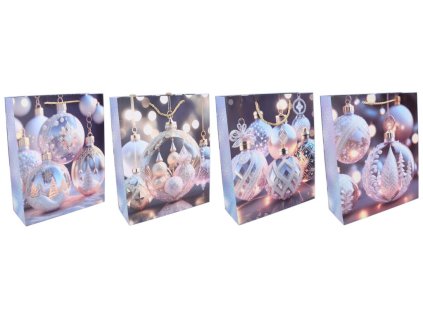 Dárková taška M 26x32x10 cm VÁNOCE