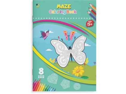 Omalovánky B5 16 listů, Bludiště, 5+
