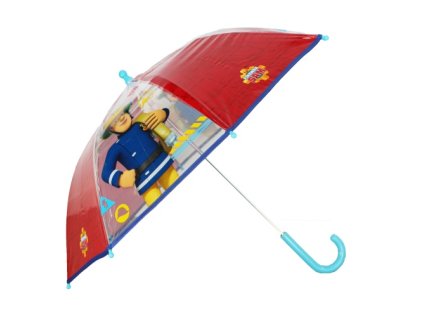 Deštník Fireman Sam Rainy Days, průměr 73 cm