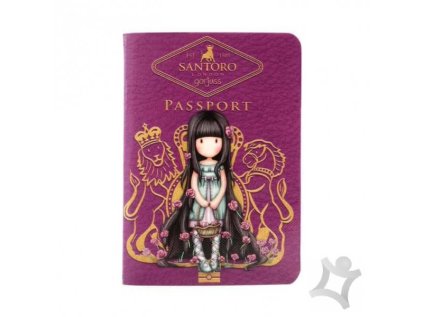 Mini notebook Santoro London a la pas - Rosebud, 9 x12,5 cm