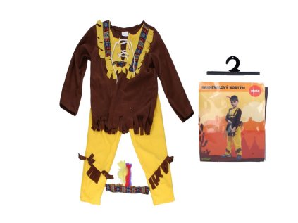 Kostým karneval - indián M 110-120 cm