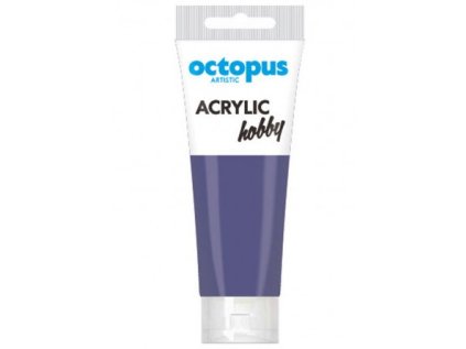 Akrylová barva OCTOPUS Hobby, fialová, 75 ml