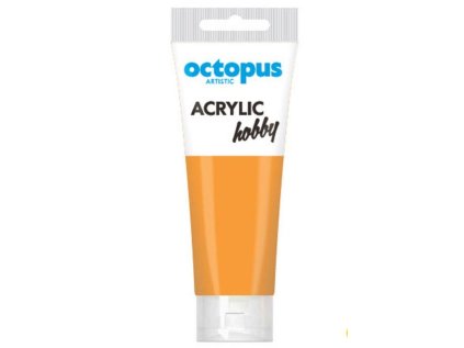 Akrylová barva OCTOPUS Hobby, okrová, 75 ml