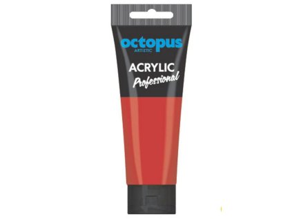 Akrylová barva OCTOPUS Professional, oranžová, 75 ml