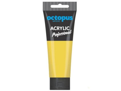 Akrylová barva OCTOPUS Professional, citrónová, 75 ml