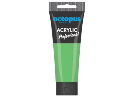 Akrylová barva OCTOPUS Professional, žluto zelená, 75 ml