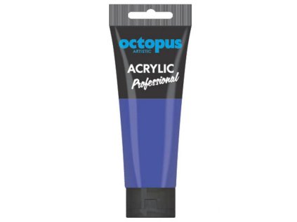 Akrylová barva OCTOPUS Professional, modrá, 75 ml