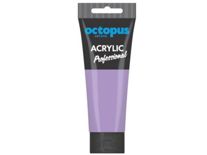 Akrylová barva OCTOPUS Professional, světle fialová, 75 ml