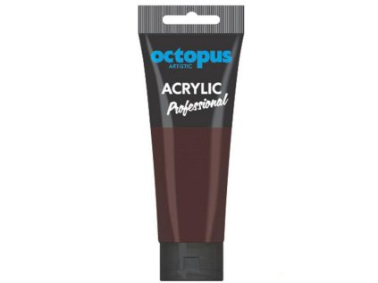 Akrylová barva OCTOPUS Professional, burnt sienna, 75 ml
