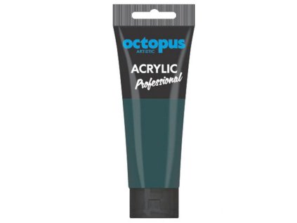 Akrylová barva OCTOPUS Professional, viridiánská zelená, 75 ml