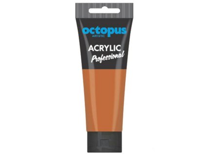 Akrylová barva OCTOPUS Professional, yellow ochre, 75 ml