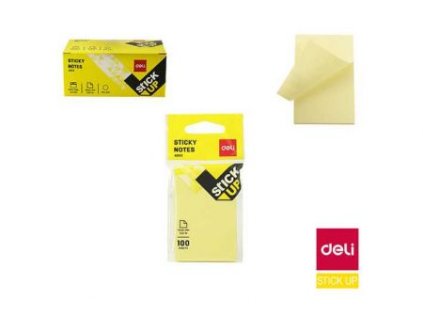 Bloček DELI samolepící 76x51mm