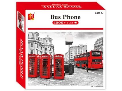 Puzzle LONDÝN - 70x50cm, 1000dílků