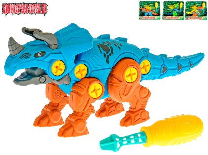 Dinoworld DINOSAURUS - skládací,18cm, 2druhy,2barvy
