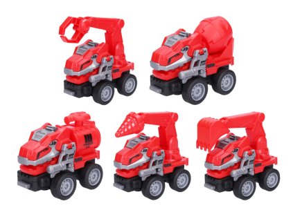 Autorobot dino hasičské - 11cm
