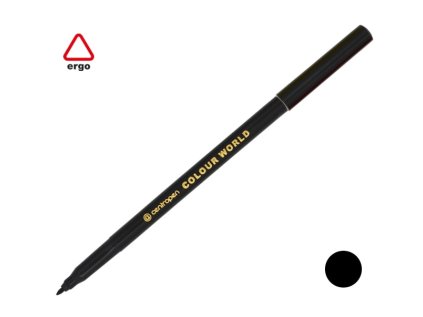 Popisovač CENTROPEN černý - 7550