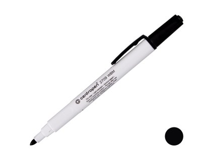 Popisovač CENTROPEN na bílé tabule - černý