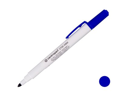 Popisovač CENTROPEN na bílé tabule - modrý