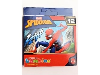 Voskovky SPIDERMAN, 12 ks