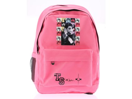 Batoh dvoukomorový TAYLOR SWIFT - růžový