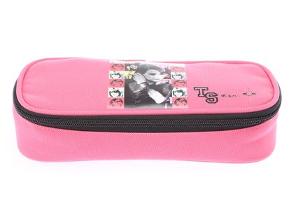 Penál oválný TAYLOR SWIFT - růžový