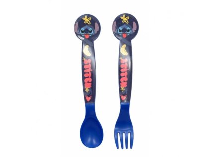 Sada 2 příborů STITCH Palms - lžíce a vidlička
