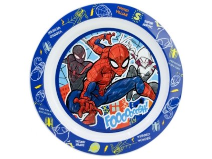 Plastový talíř mikro SPIDERMAN
