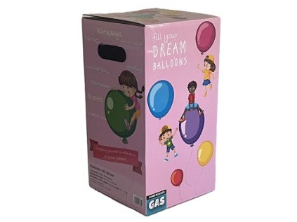 Helium na 30 balónků 23 cm