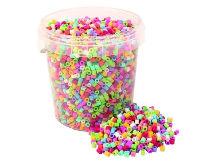 Zažehlovací korálky v kbelíku HAPPY MELLOW - 5000ks