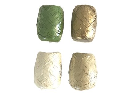 Rafia 20 m, mix barev, balení 30 ks