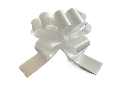 Maxi stuha stahovací 31 mm bílá