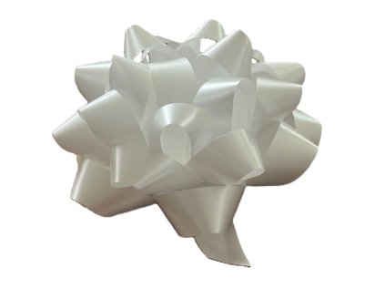 Maxi rozeta bílá, velikost 20 cm