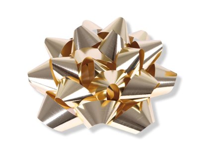 Maxi rozeta zlatá lesklá, velikost 26 cm