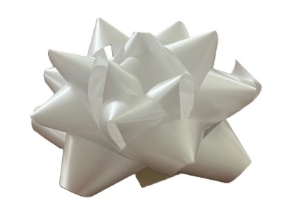 Maxi rozeta bílá, velikost 26 cm