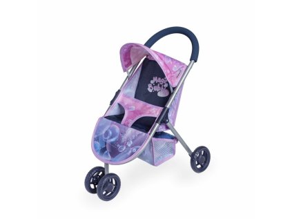 DeCuevas 90276 Sportovní kočárek pro panenky tříkolový Magic Bubble 2024 - 55 cm