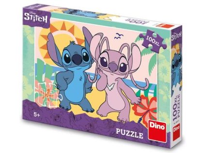 STITCH NA PLÁŽI 100 XL Puzzle