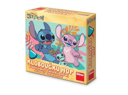 KLOBOUČKU HOP – STITCH A ANGEL Dětská hra