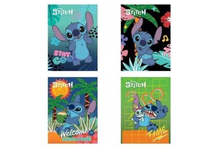 Sešit A5, 32 listů, čtverečkovaný, STITCH