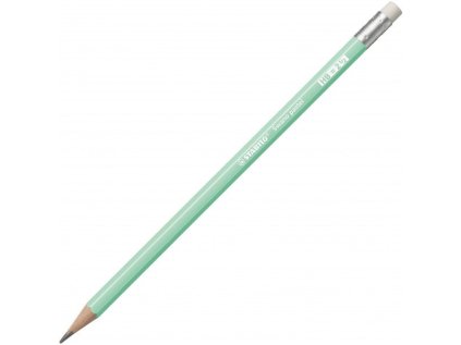 STABILO grafitová šestihranná tužka Swano Pastel zelená