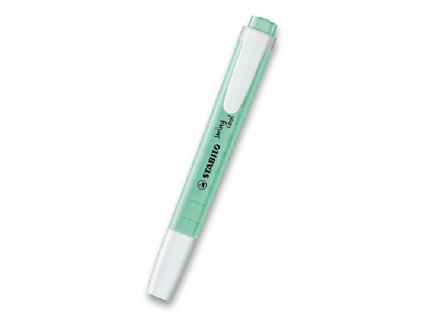 Zvýrazňovač Stabilo, pastelově zelená