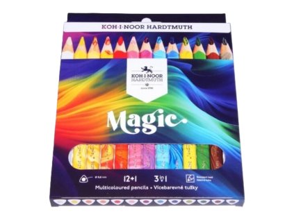 KOH-I-NOOR souprava tužek barevných MAGIC 12+1ks