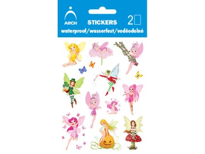 Voděodolné samolepky - VÍLY 2