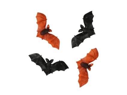 Dekorace netopýr 4 ks