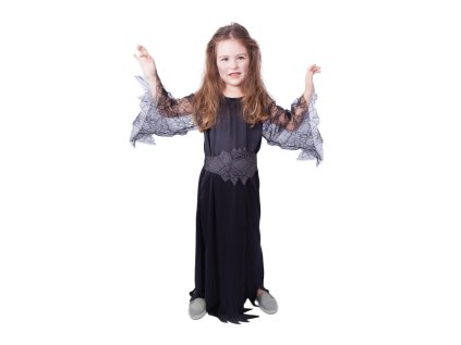 Kostým čarodějnice černá S