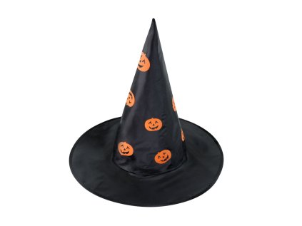 Dětský klobouk s dýněmi čarodějnický