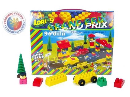 Stavebnice LORI 9 plastová 96ks v krabici