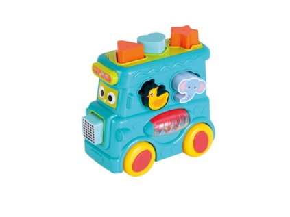 Vkládačka autobus 15cm