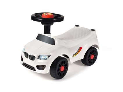 Odrážedlo bez opěradla bílé 50x21,5x33 cm