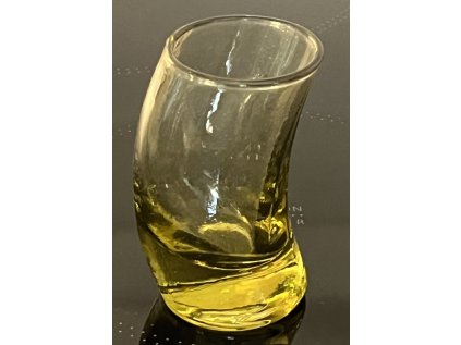 Odlivky ohnuté žluté, sada 6 ks