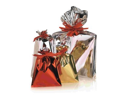 Sáček celofan 25x40 cm Metallic